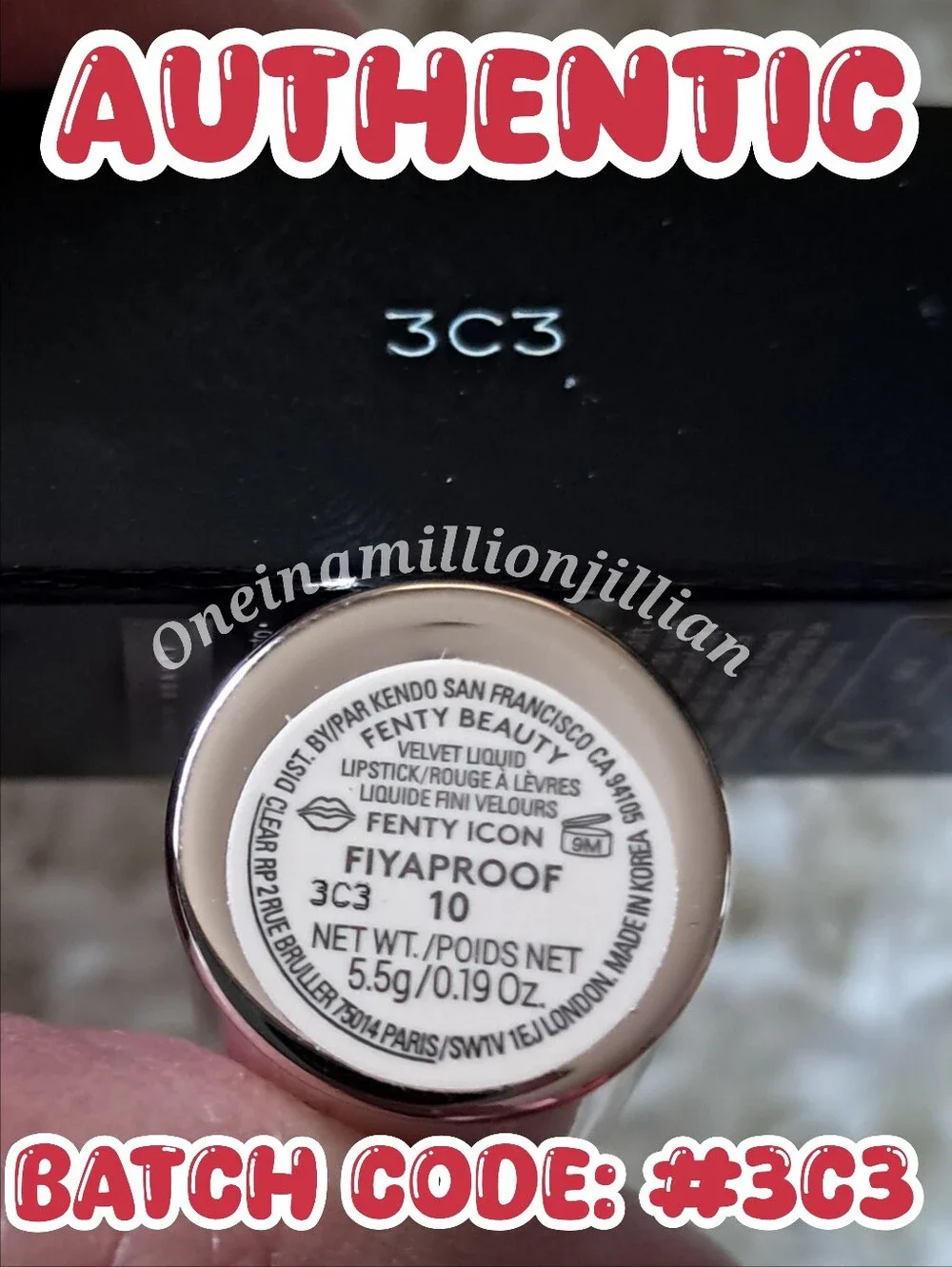 Fenty Beauty Icon Velvet Liquid Lipstick - Fiyaproof